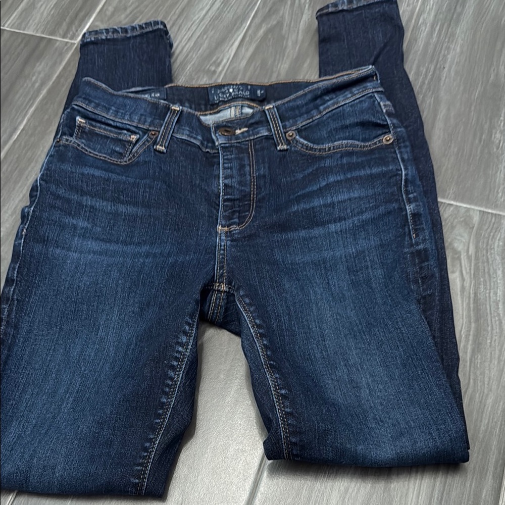 Lucky Brand Blue Skinny Jeans with Stretch
